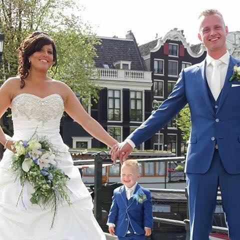 trouwen in Amsterdam, bruidsjurk